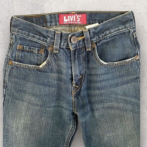 Levi’s | EUC Youth Boys 514 Slim Straight Size 10 25 x 25 - Picture 2 of 5